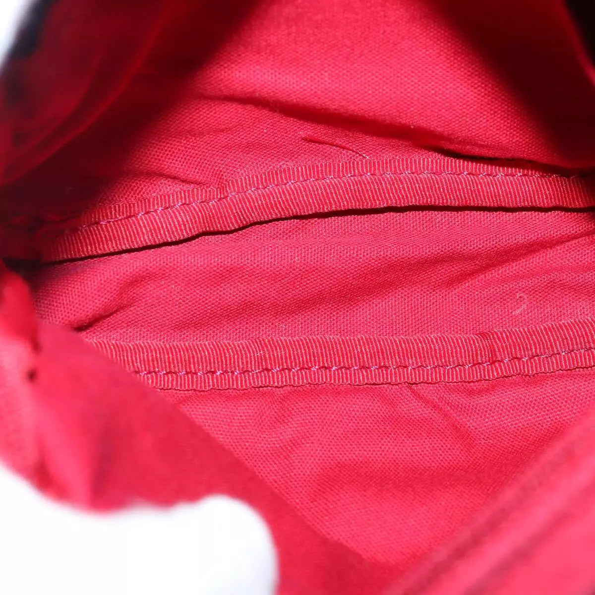BURBERRY Shoulder Bag Canvas Red