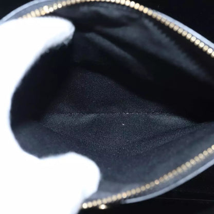 Coach Signature Hand Bag PVC Leather Brown Gold