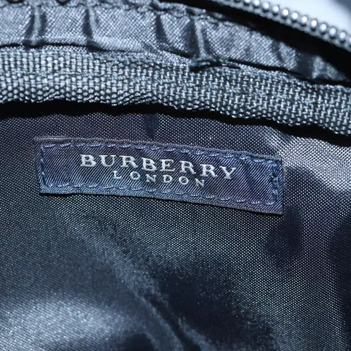 BURBERRY Nova Check Waist bag Nylon Black