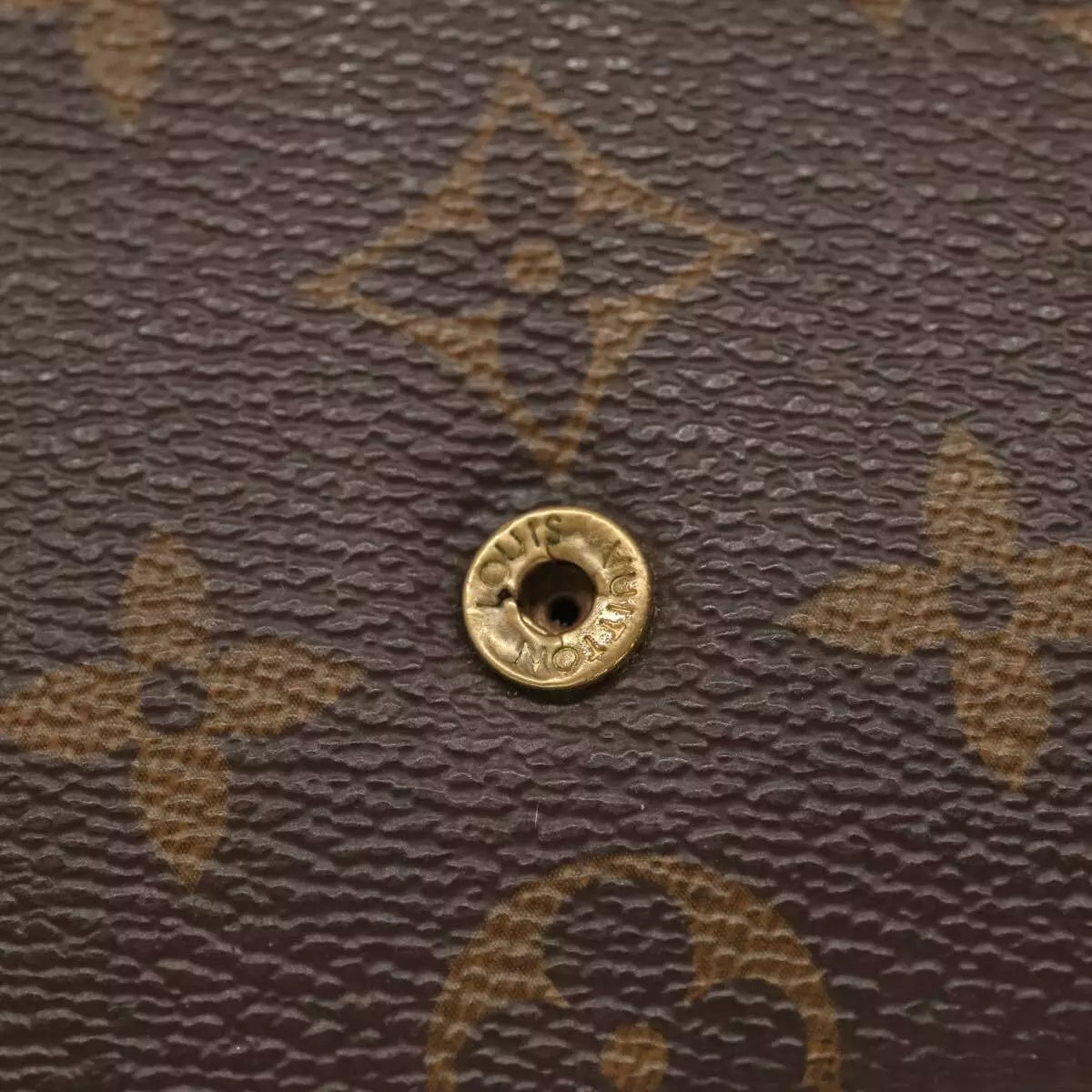 LOUIS VUITTON Monogram Reverse Giant Portefeuille Sarah Wallet