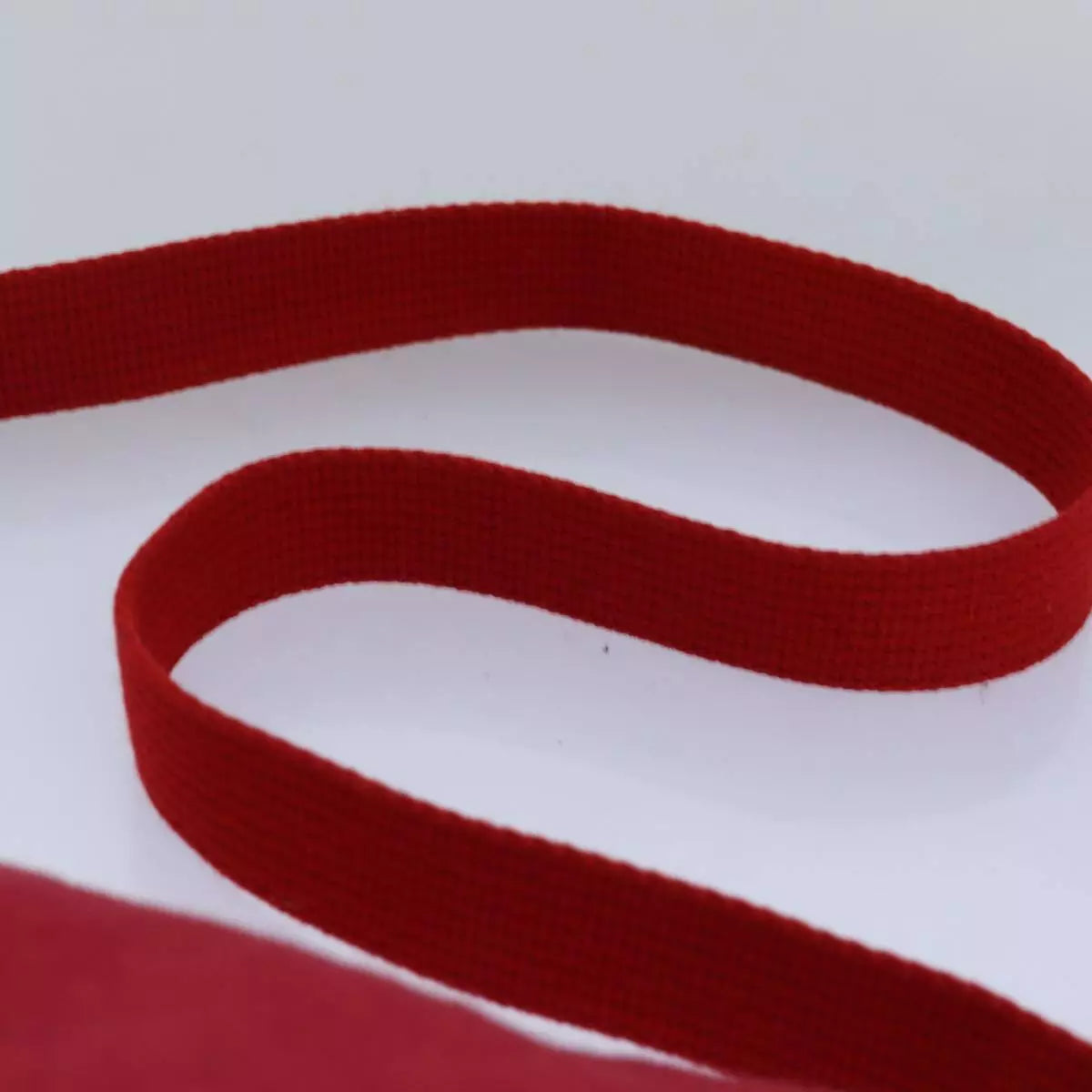 BURBERRY Shoulder Bag Canvas Red