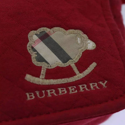 BURBERRY Shoulder Bag Canvas Red